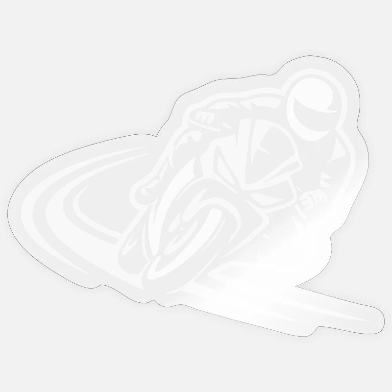 Curve hunter Sticker size S (10 x 10 cm)