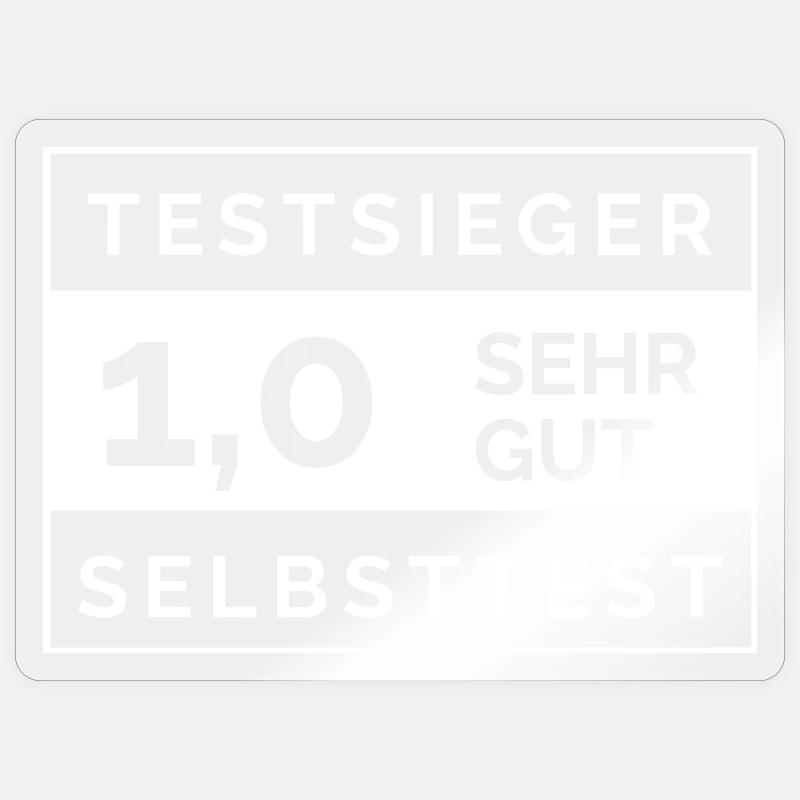 Sticker Größe S (10 x 10 cm) - 