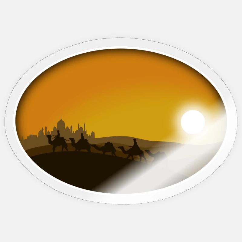 Sticker Größe S (10 x 10 cm) - 