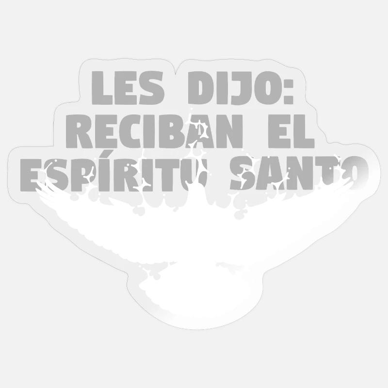 Receive Comforter - Spanish Sticker size S (10 x 10 cm)