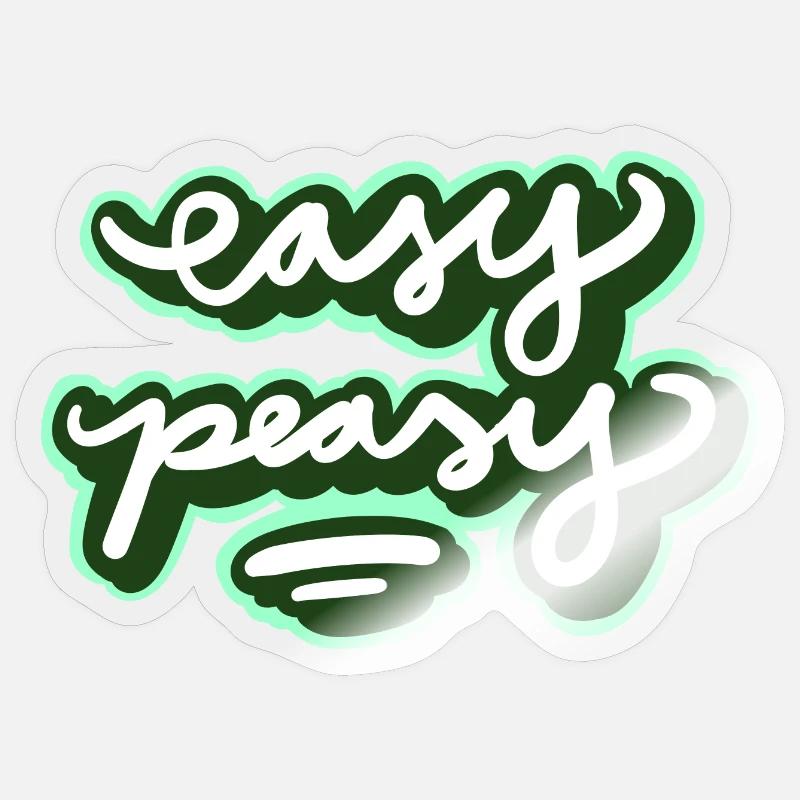 Facile à utiliser Sticker taille S (10 x 10 cm)