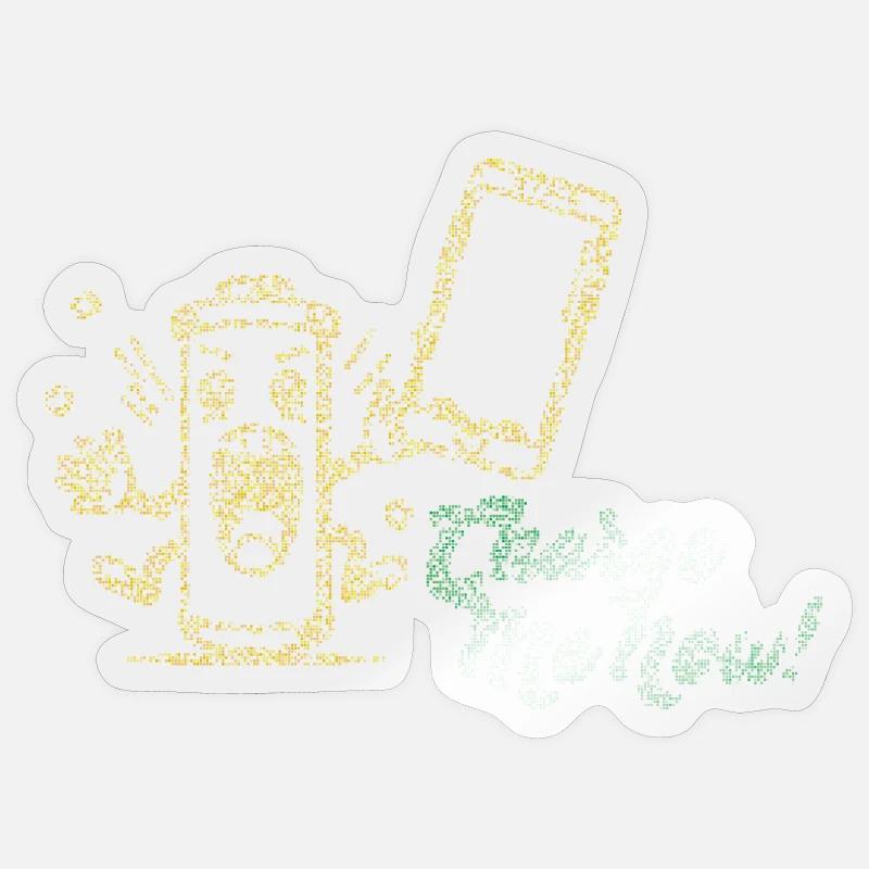 Sticker taille S (10 x 10 cm) - 