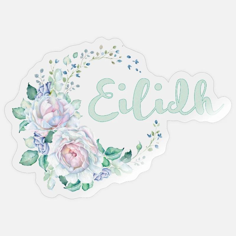 Für Eilidh - Sticker Größe S (10 x 10 cm) - Transparent glänzend