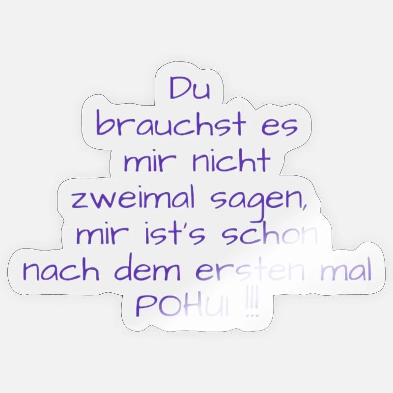 Sticker size S (10 x 10 cm) - 