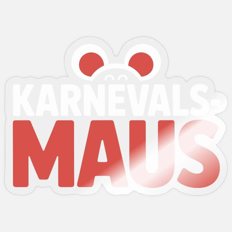 Carnival Mouse Cologne Carnival Mouse Sticker size S (10 x 10 cm)