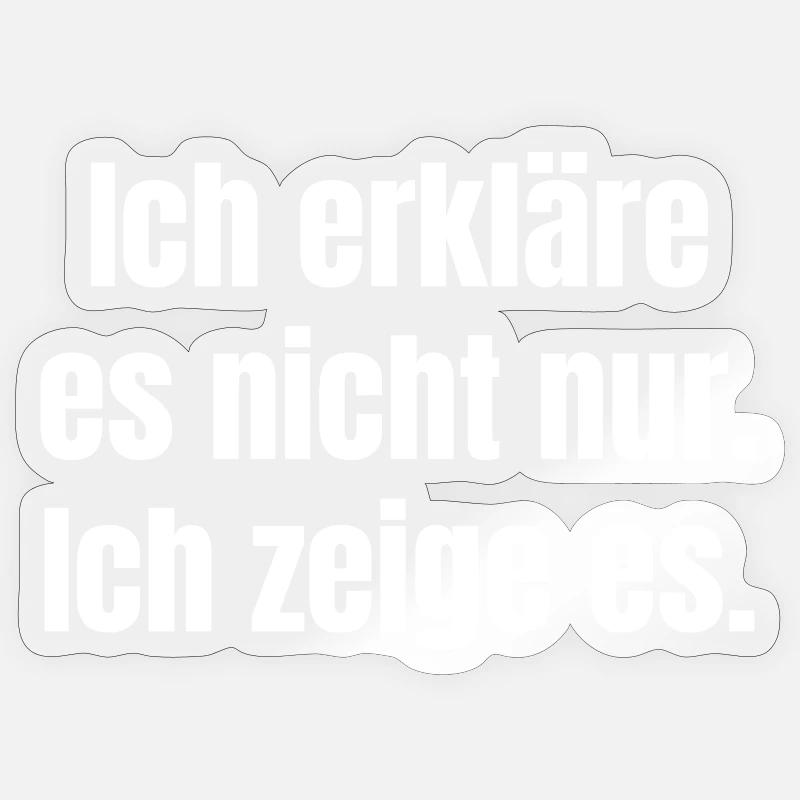 Sticker Größe S (10 x 10 cm) - 