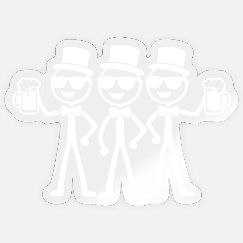 Sticker taille S (10 x 10 cm) - 