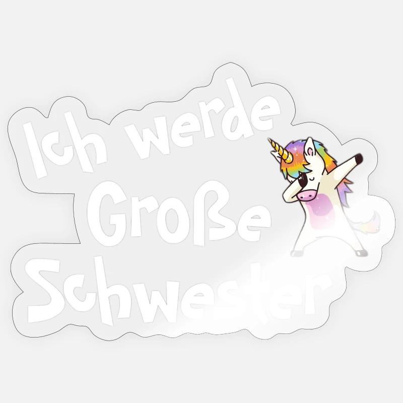 Sticker Größe S (10 x 10 cm) - 