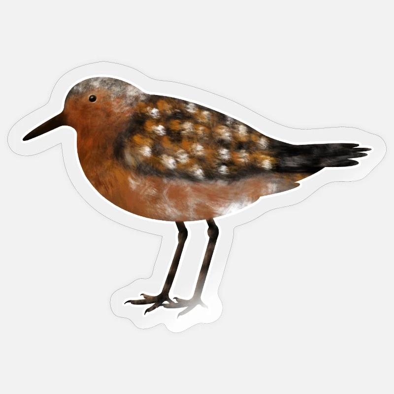 Knut.1 - Sticker size S (10 x 10 cm) - transparent glossy