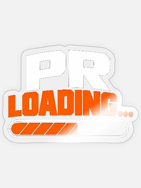 PR-Laden... für Läufer - Sticker Größe S (10 x 10 cm) - Transparent glänzend
