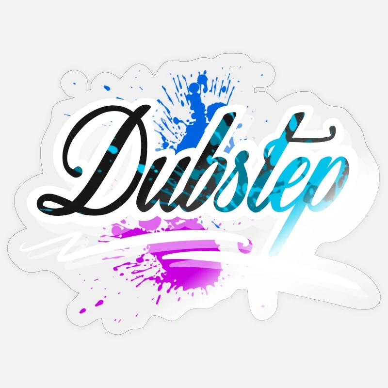 Dubstep Sticker size S (10 x 10 cm)
