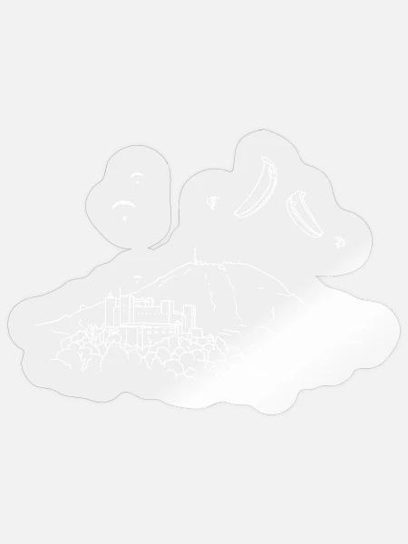  - Sticker size S (10 x 10 cm) - transparent glossy