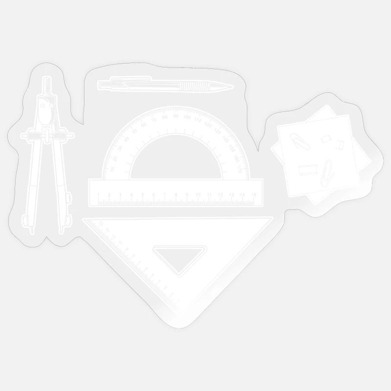 Architect Graphic Sticker size S (10 x 10 cm)