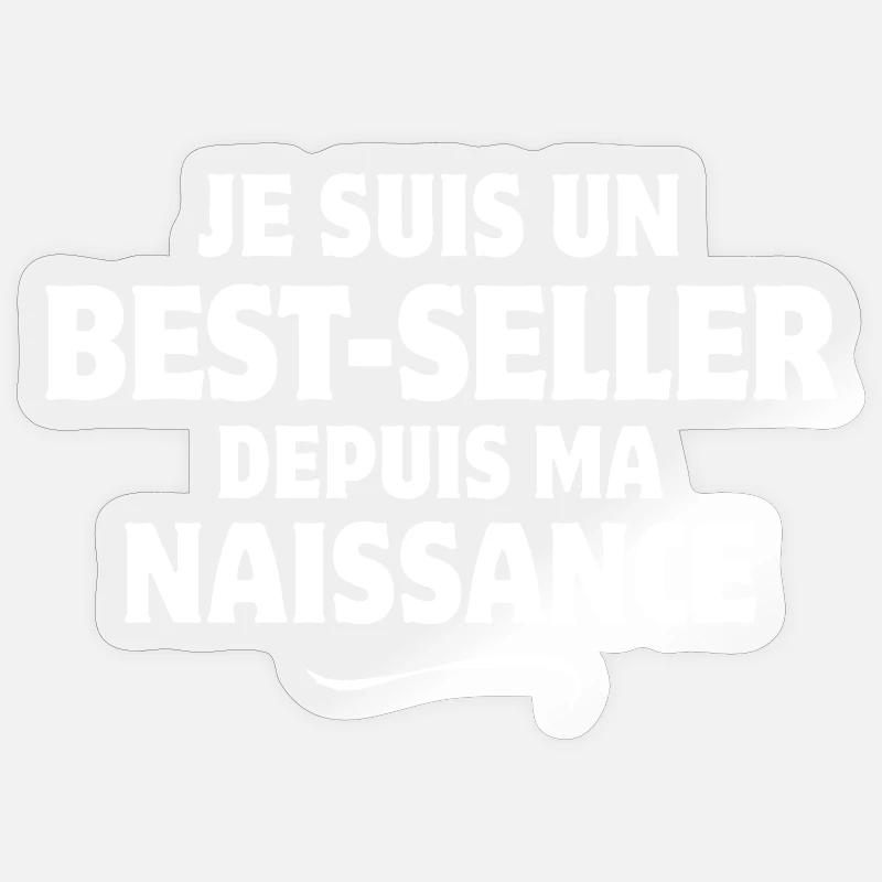 Perfektion, ich bin perfekt, perfekt Sticker Größe S (10 x 10 cm)