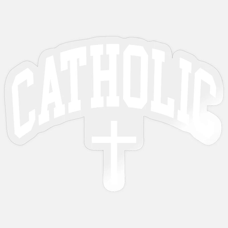 Katholisch Katholik Catholic Sticker Größe S (10 x 10 cm)