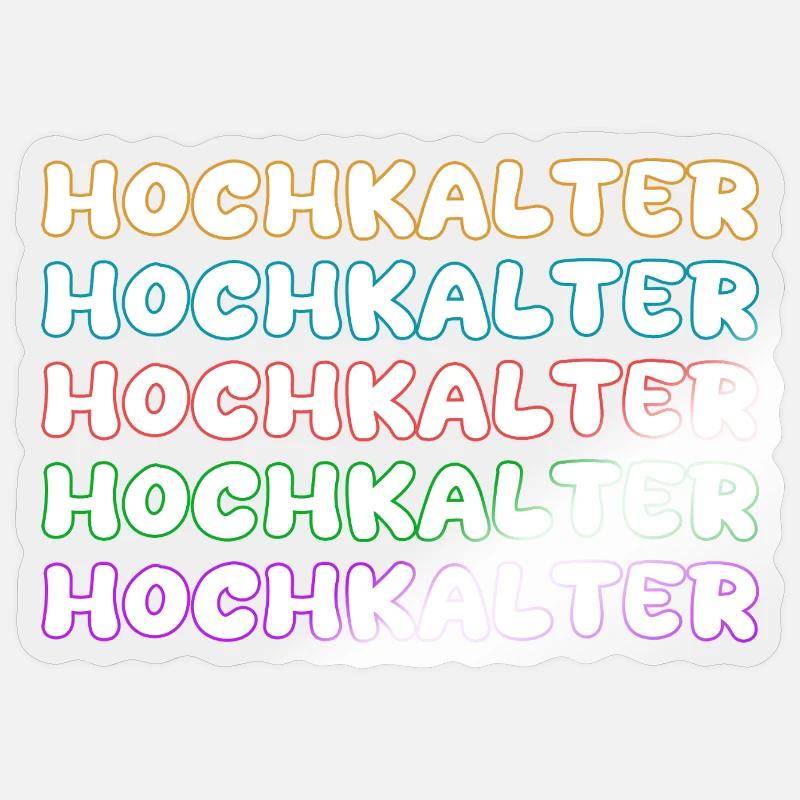 Sticker Größe S (10 x 10 cm) - 