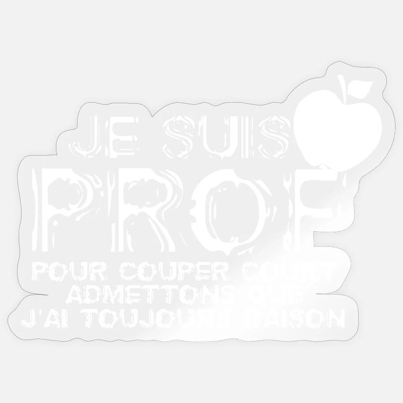 Sticker taille S (10 x 10 cm) - 
