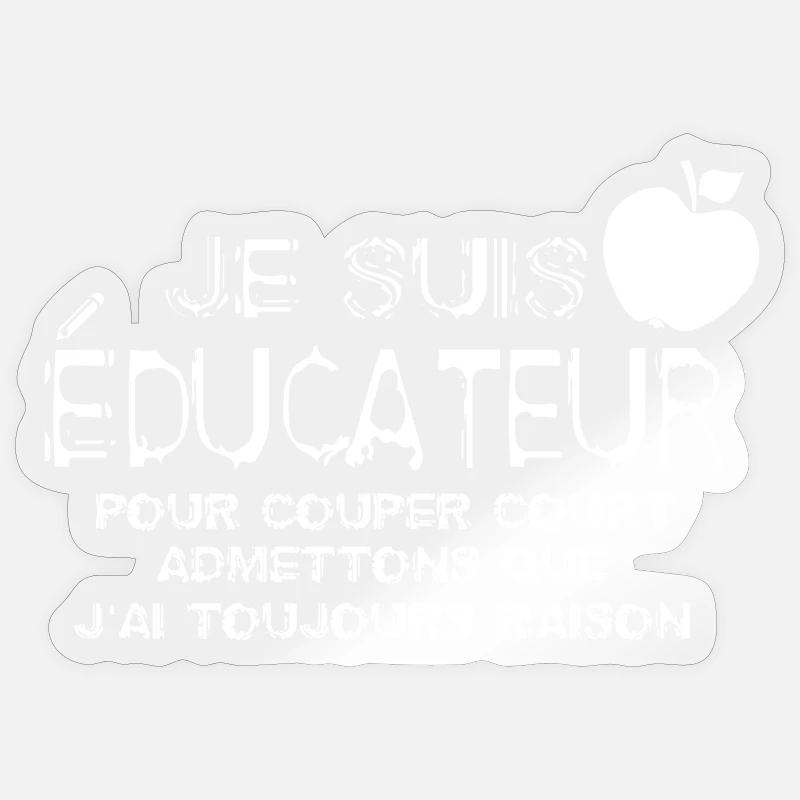 Sticker taille S (10 x 10 cm) - 