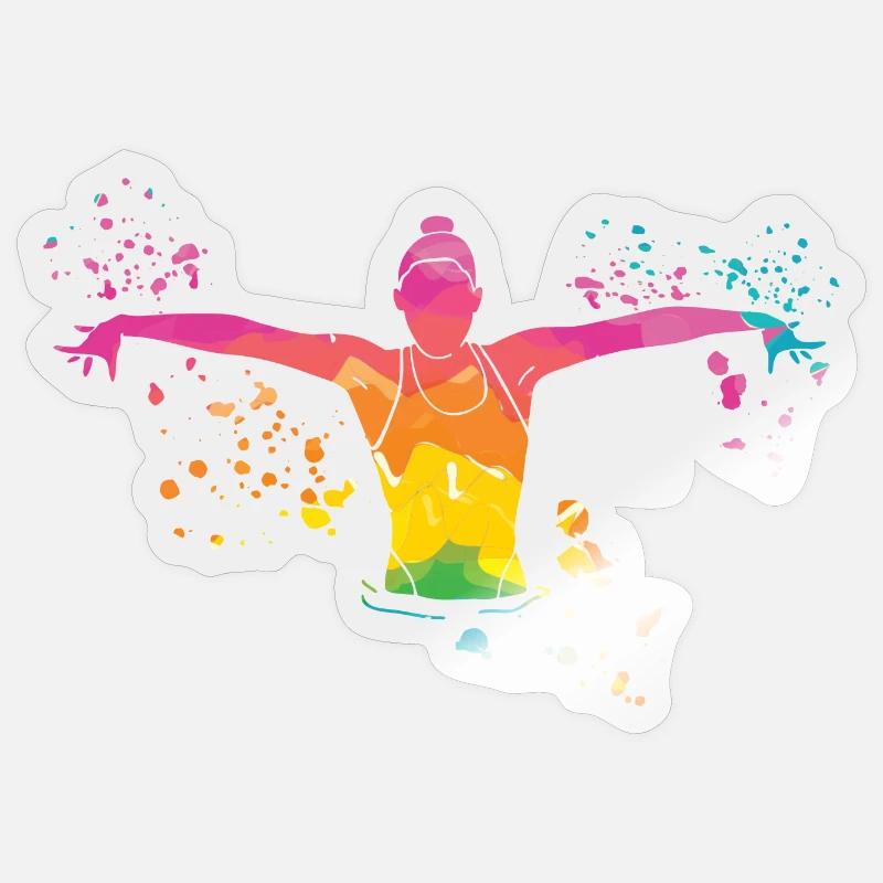 Sticker Größe S (10 x 10 cm) - 