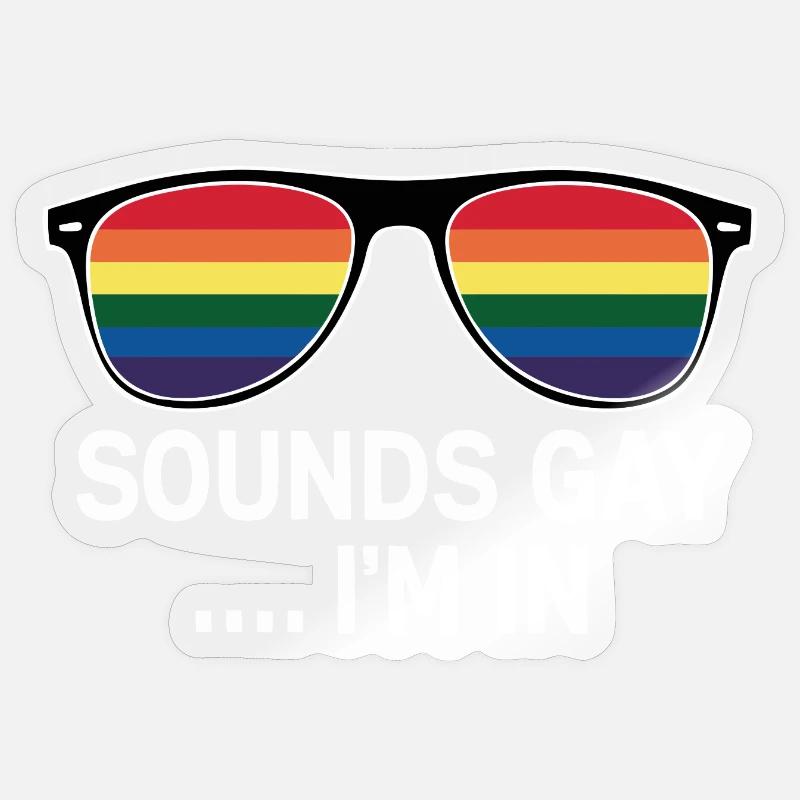 Fun Pride Statement Sticker size S (10 x 10 cm)