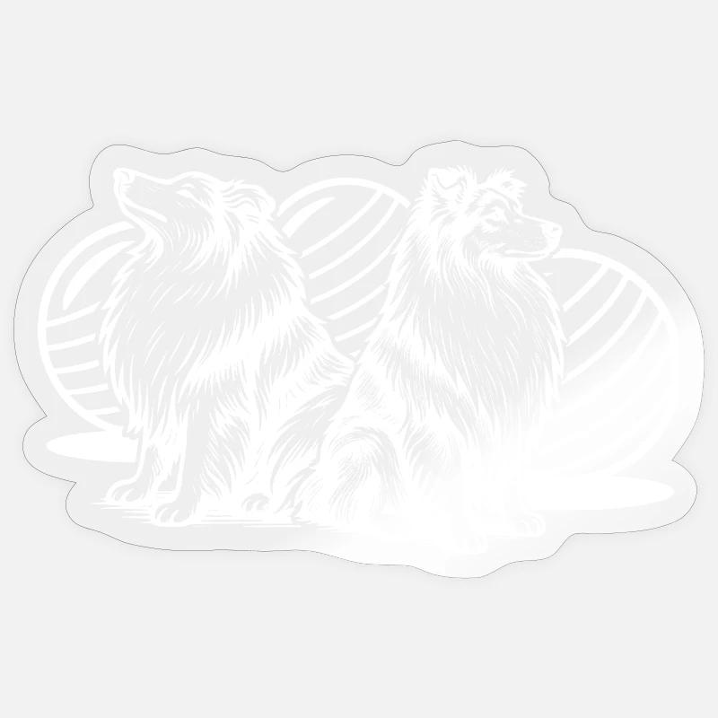 Driftball (white) Sticker size S (10 x 10 cm)