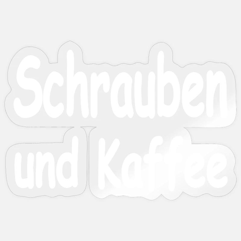 Schrauben Sticker Größe S (10 x 10 cm)