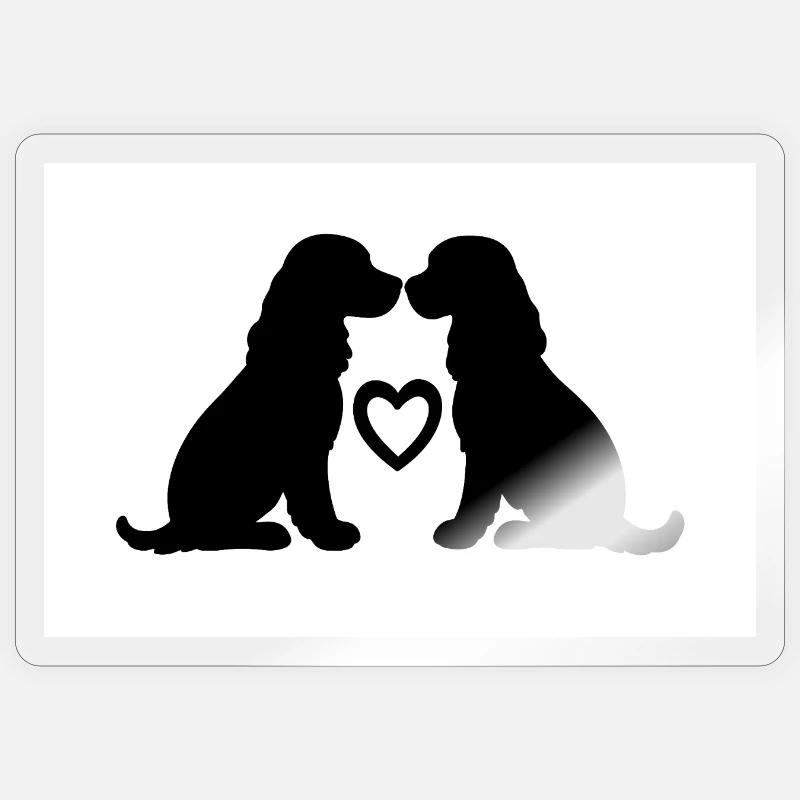 Cocker Spaniel Sticker Größe S (10 x 10 cm)