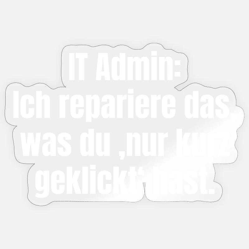 Sticker Größe S (10 x 10 cm) - 