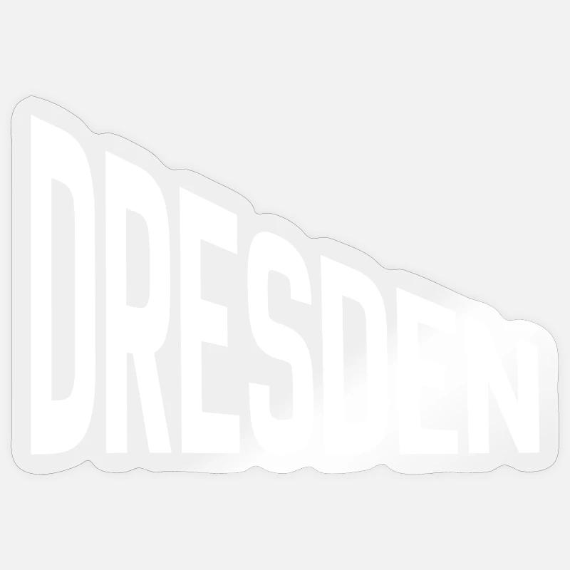 Dresde Sticker taille S (10 x 10 cm)