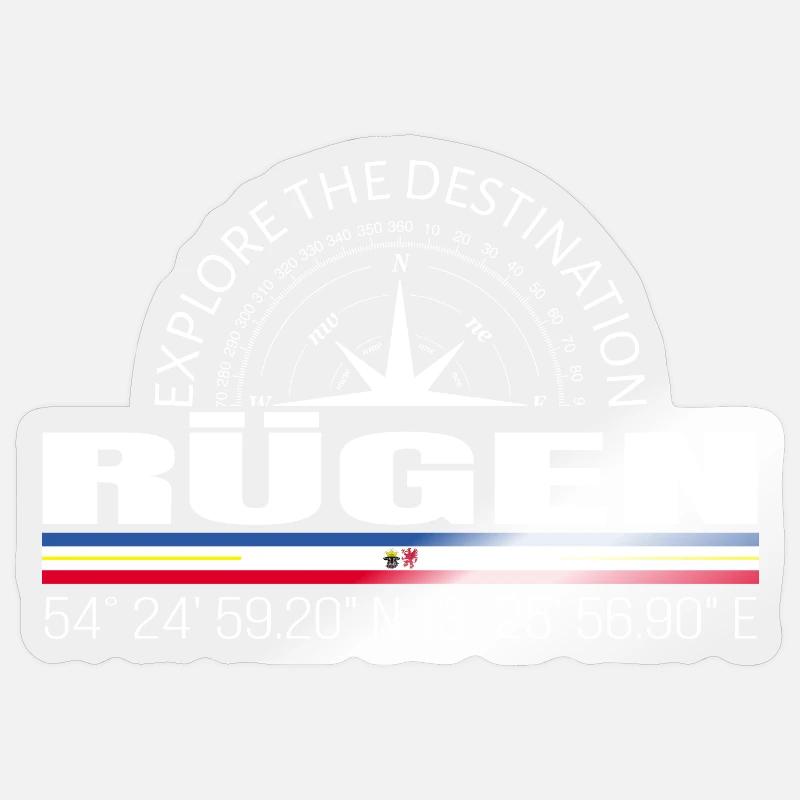 Réprimander - Sticker taille S (10 x 10 cm) - brillant transparent