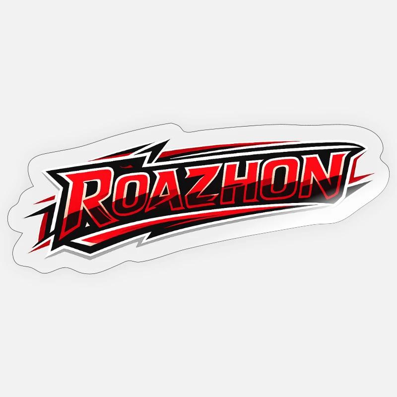 ROAZHON - Sticker taille S (10 x 10 cm) - brillant transparent
