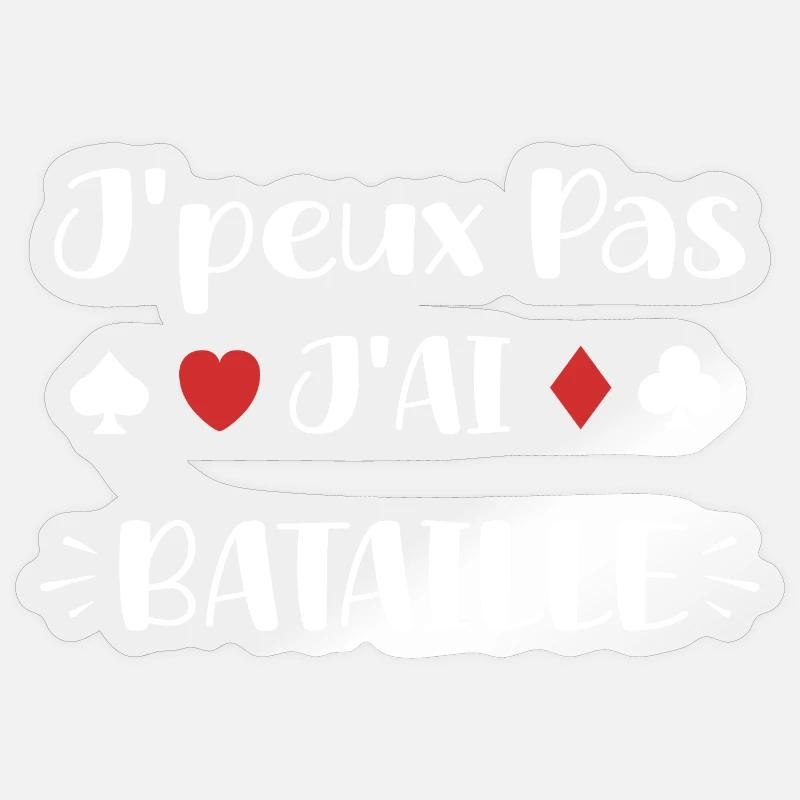 bataille Sticker taille S (10 x 10 cm)