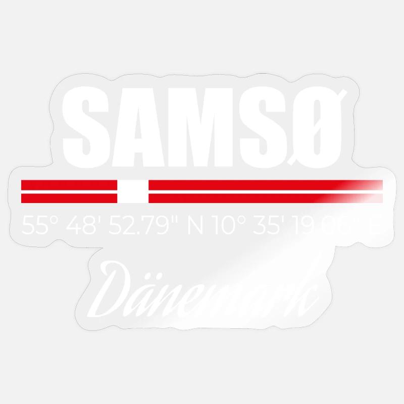 Samso Sticker taille S (10 x 10 cm)
