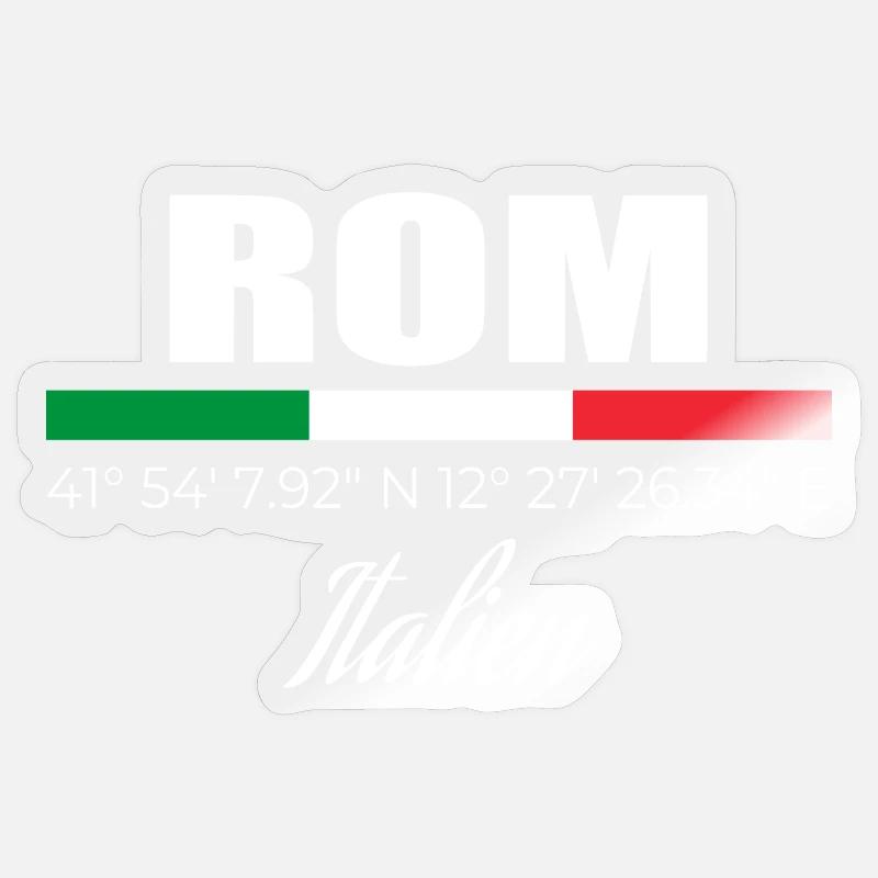 Rome Sticker size S (10 x 10 cm)