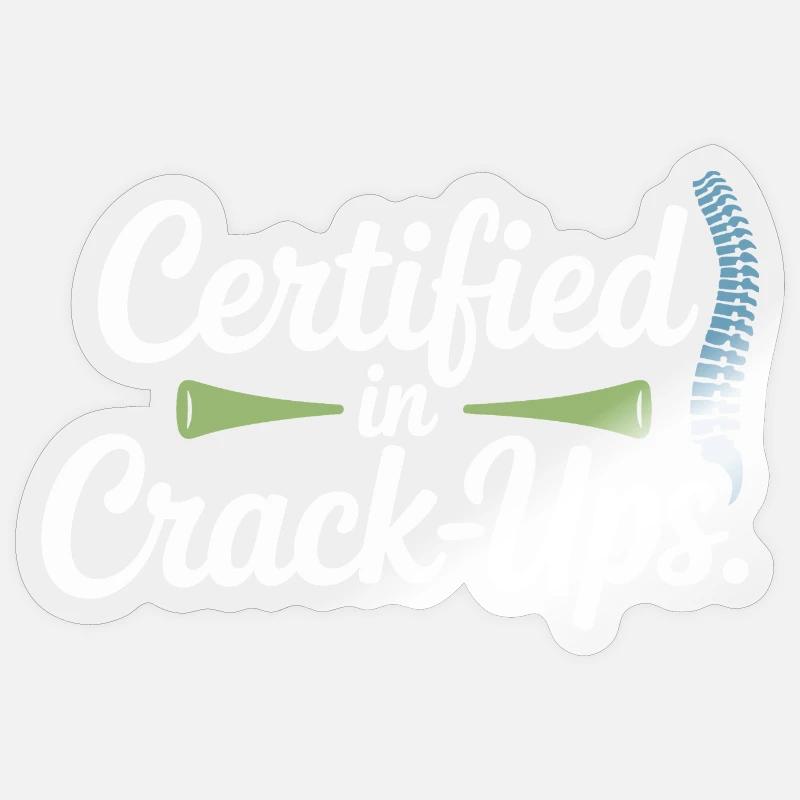 Intégrité Céptubrale Clinique Agréée DC - Sticker taille S (10 x 10 cm) - brillant transparent