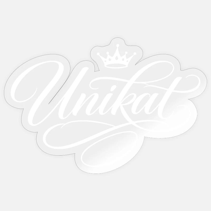 Unique crown Sticker size S (10 x 10 cm)