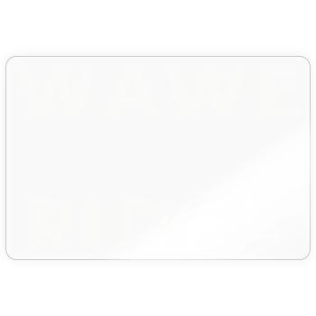 Wave Runner - Sticker size S (10 x 10 cm) - transparent glossy - Front