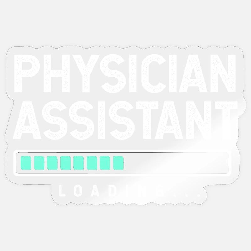 Physician Assistant Nursing MFA PA Sticker size S (10 x 10 cm)