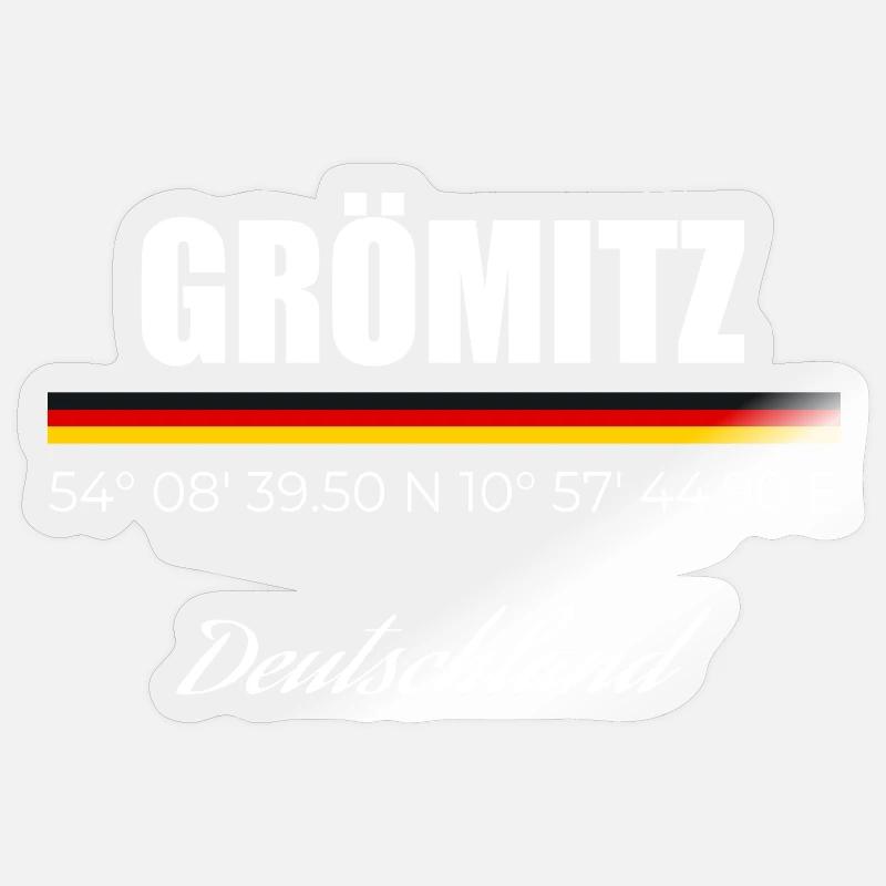 Grömitz Sticker Größe S (10 x 10 cm)