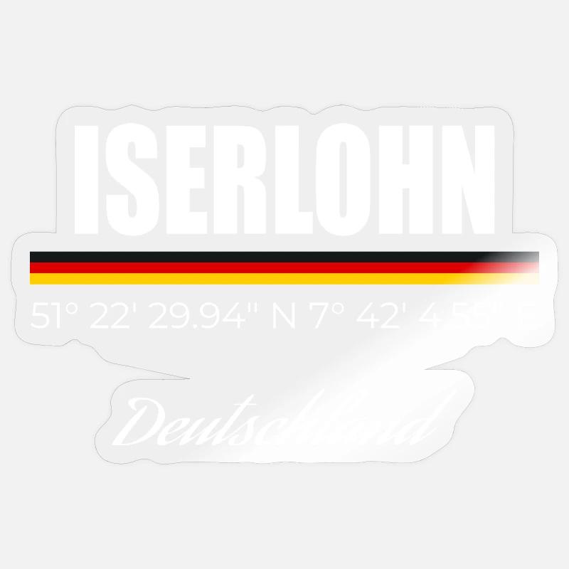 Iserlohn Sticker Größe S (10 x 10 cm)