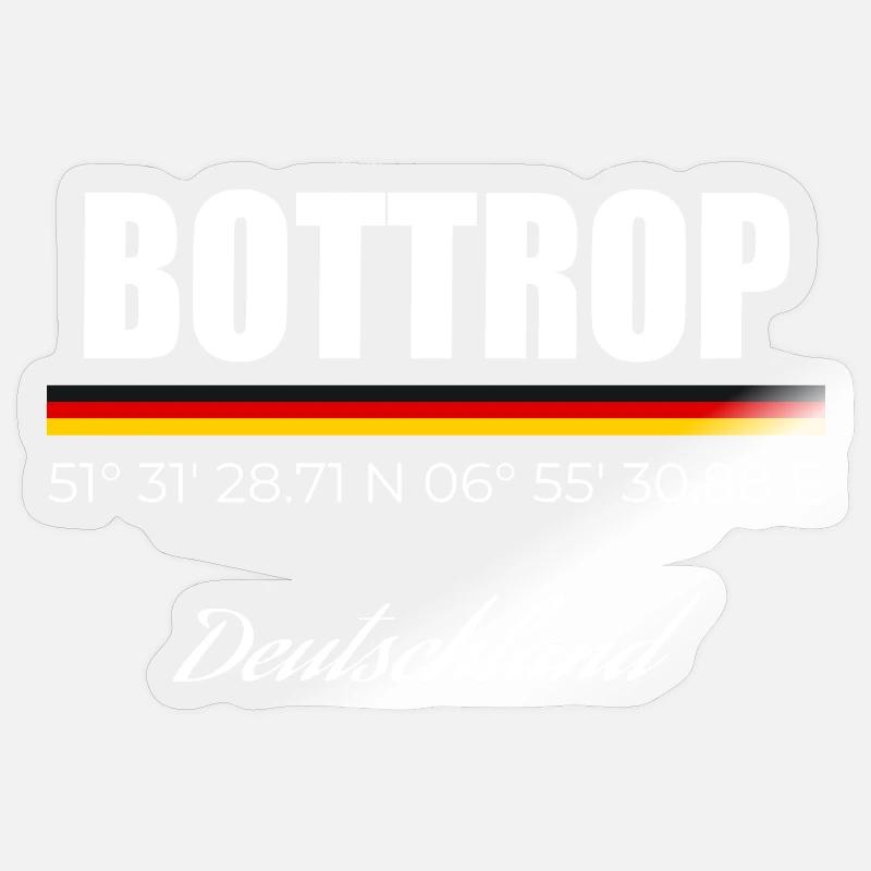 Bottrop Sticker Größe S (10 x 10 cm)