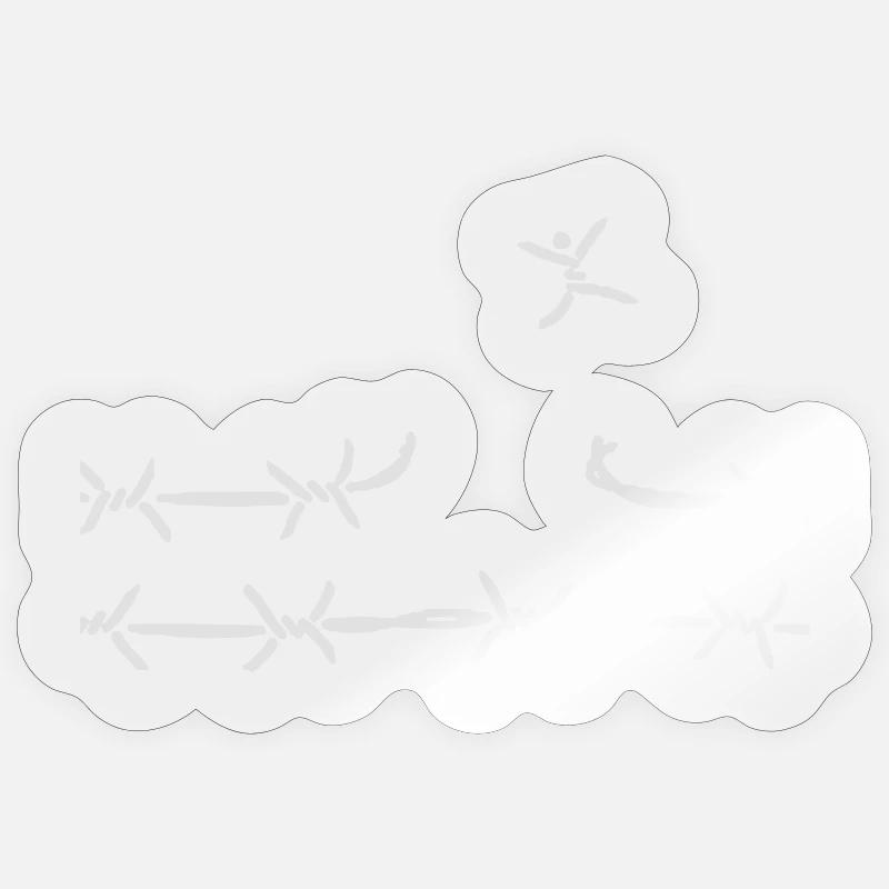 Sticker taille S (10 x 10 cm) - 