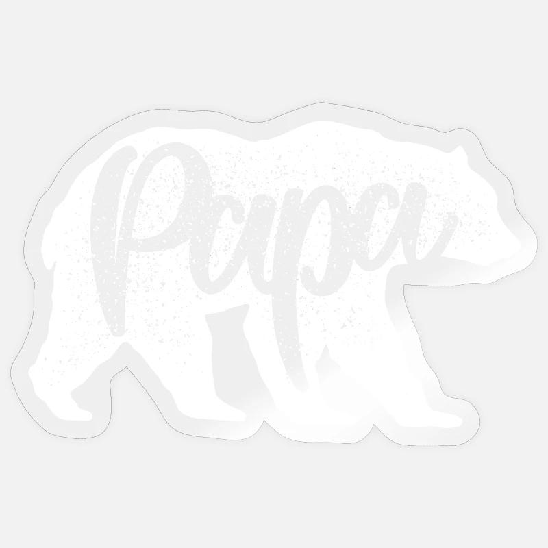 Wildcat Script Monochrom Sticker Größe S (10 x 10 cm)