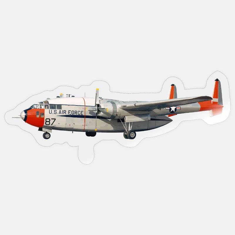 C-119 - Sticker Größe S (10 x 10 cm) - Transparent glänzend