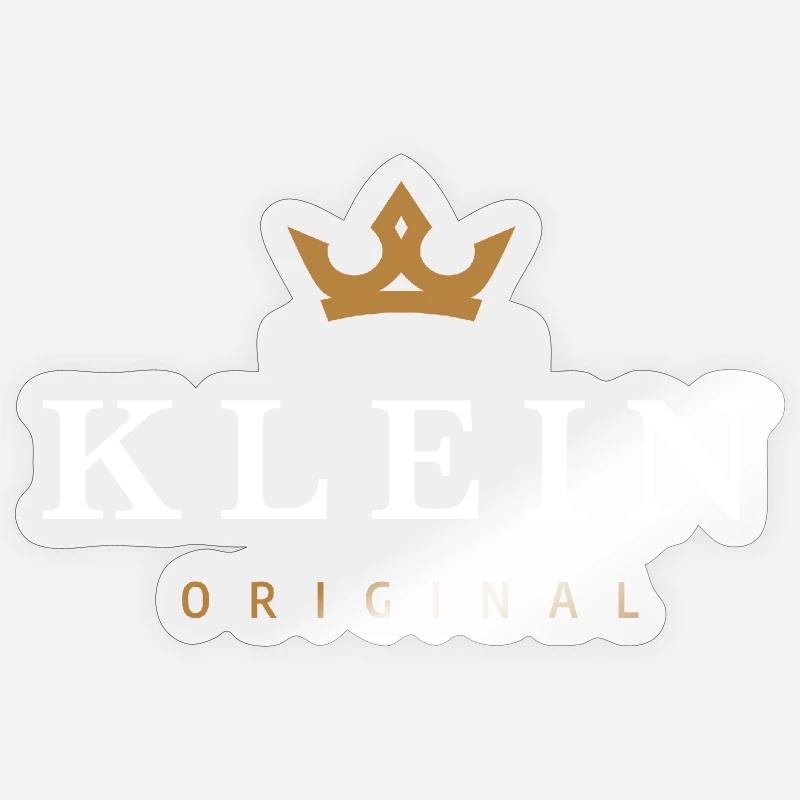 Petit logo familial original - Sticker taille S (10 x 10 cm) - brillant transparent