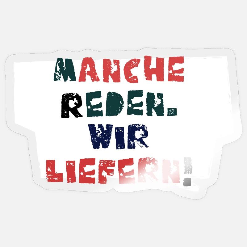 Talk &amp; Act! Sticker size S (10 x 10 cm)