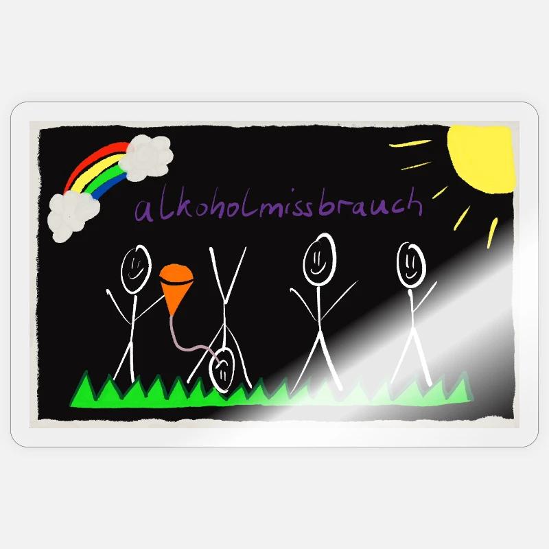 Sticker Größe S (10 x 10 cm) - 