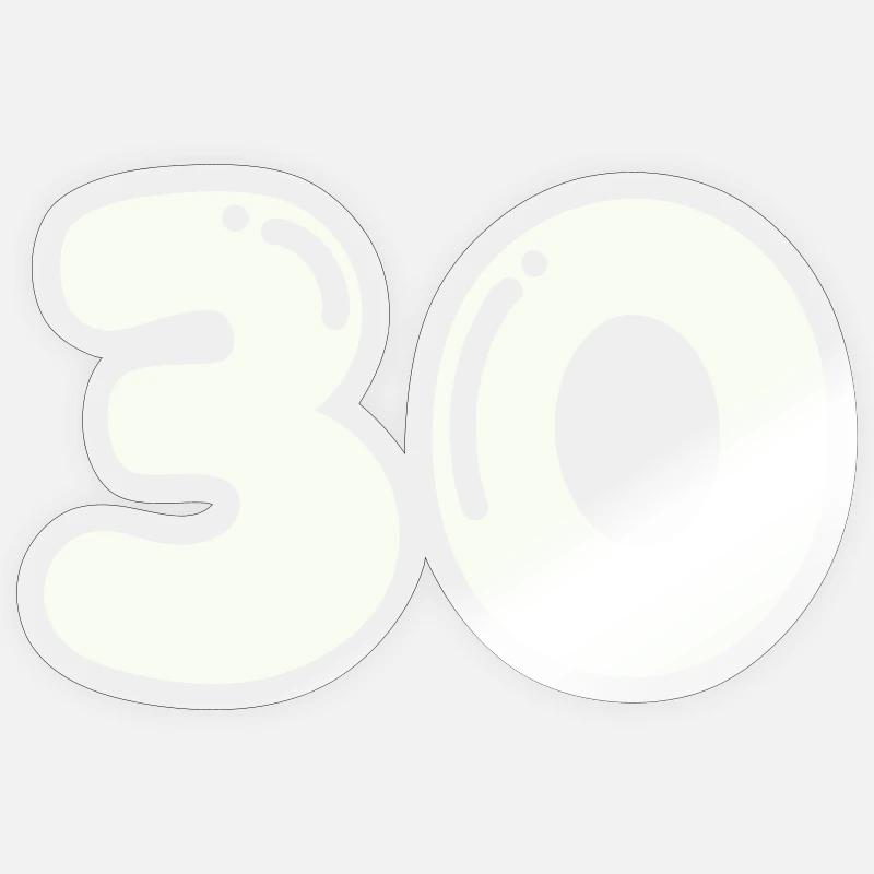 30 Sticker size S (10 x 10 cm)