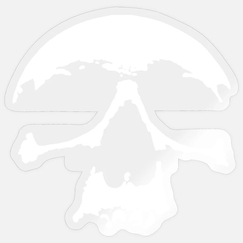skull Sticker Größe S (10 x 10 cm)