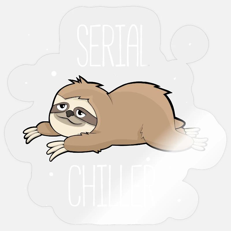 Serial chiller Sticker size S (10 x 10 cm)